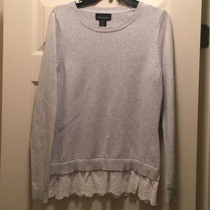 Cynthia Rowley grey sweater **Closet Clean Out**